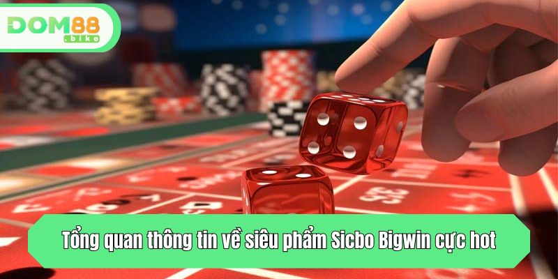 Tổng quan thông tin về siêu phẩm Sicbo Bigwin cực hot